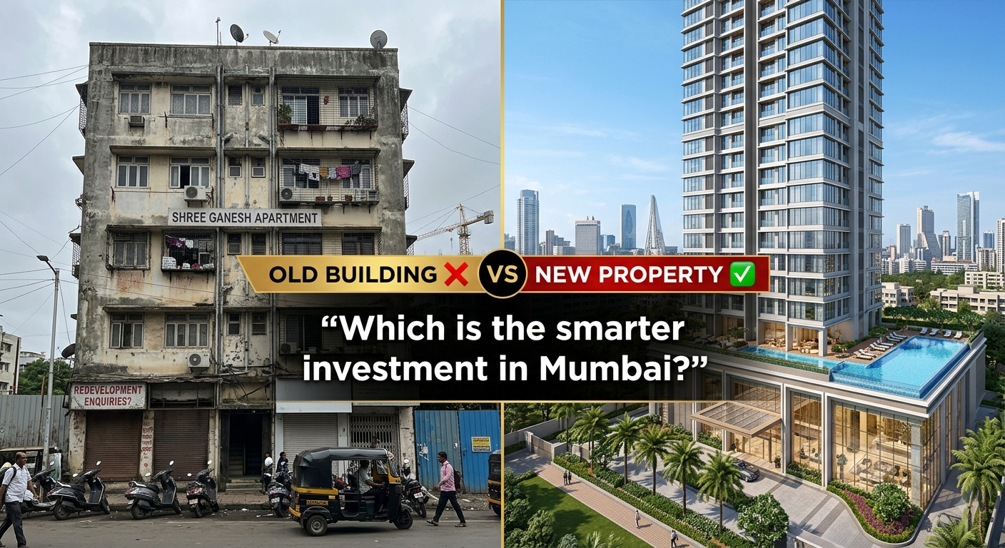 Mumbai Real Estate: Old Building or New Property — What Should You Buy?