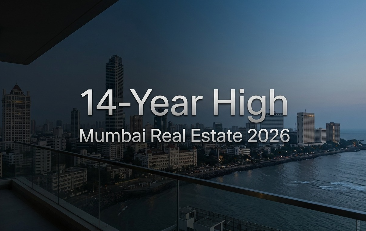Mumbai Property Market Hits 14-Year High in 2026 with 13,000+ Registrations